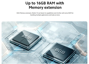 Xiaomi Redmi 13 nutitelefon 108MP kaamera ja 6,79" ekraan (4 foto / 10)
