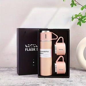 Komplekt: 500ml vaakumtermose + 2 kruusi (2 foto / 5)