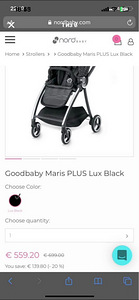 Premium-käru GB Maris Plus Lux. Täiesti uus, kasutatud (4 foto / 7)