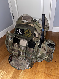 Military vest,platikandja militaar, multicam, airsoft (4 foto / 8)