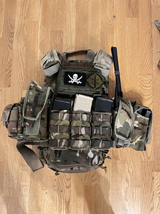 Military vest,platikandja militaar, multicam, airsoft (7 foto / 8)