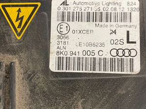 Audi A4 (B8) vasakpoolne esimene LED tuli 2012-2014.a. (2 foto / 4)