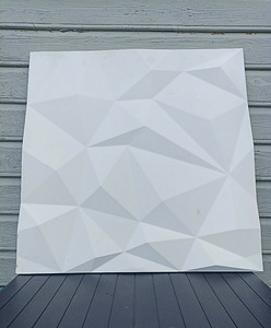 Kipsist seinapannoo 50×50 cm — stiilne sisekujundus (4 foto / 9)
