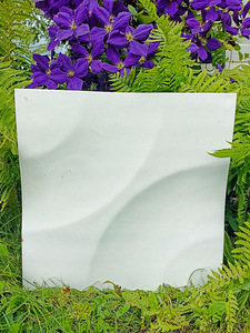 Kipsist seinapannoo 50×50 cm — stiilne sisekujundus (6 foto / 9)