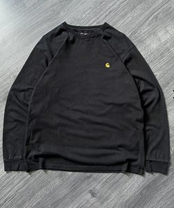 Carhartt x Vintage long sleeve - black faded (1 foto / 2)