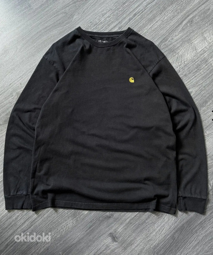 Carhartt x Vintage с длинным рукавом - черный выцветший