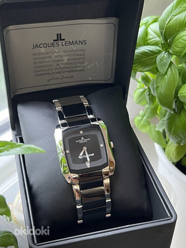 Käekell Jacques Lemans Dublin - uus, ceramic, swarovski