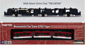 Tramm Tomytec Adtranz GT6S BSVG #9557 (N-skaala) (3 foto / 4)