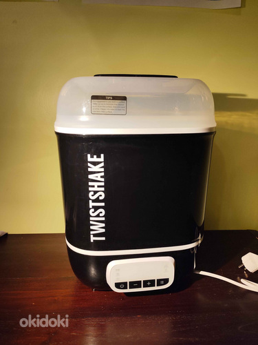 Twistshake aurusterilisaator + kuivati töötab, puhas
