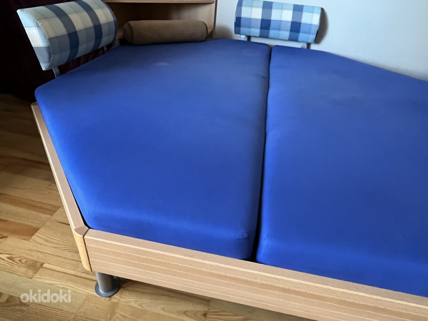 Kaheksanurkne voodi 210cm