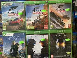 Xbox Mängud( Forza + Halo) (1 foto / 1)