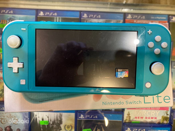 Nintendo Switch Lite + 64gb (фото #1)