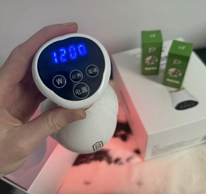 Elektriline kehamassaažiseade soojenduse ja punase valgusega (4 foto / 8)