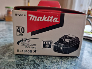 Макита Аккумулятор BL1840B 4,0 Ач 18В (2 фото из 2)