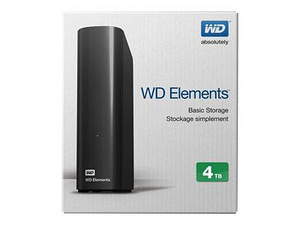 Väline kõvaketas WD Elements Desktop 3.5" 4TB (1 foto / 1)