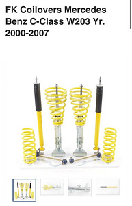 MB W203 FK coilid / coilovers (2 foto / 5)