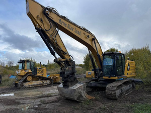 CAT 330 ekskavaator 3D süsteemiga ja CAT D6N buldooser RENT (1 foto / 3)