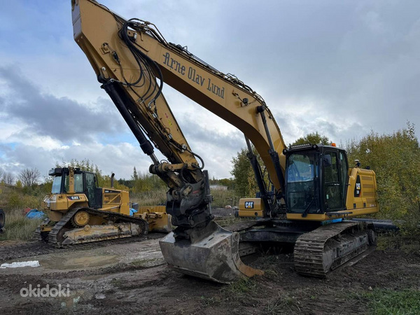 CAT 330 ekskavaator 3D süsteemiga ja CAT D6N buldooser RENT