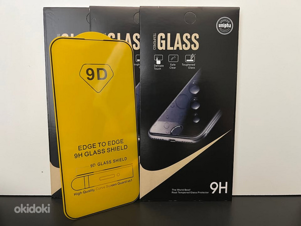 iPhone kaitseklaasid 3tk