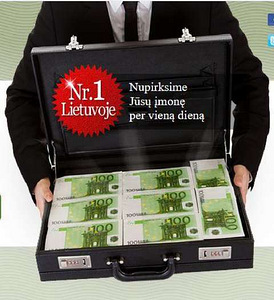 Perkame įmones su skolomis ir įsipareigojimais (1 nuotrauka iš 1)