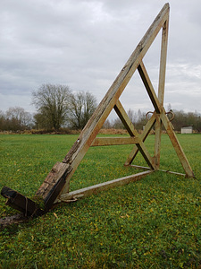 Paneelide transportimise raam (kolmnurk) (6 foto / 7)