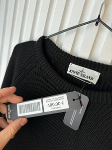 STONE ISLAND SWEATER – BLACK, NEW COLLECTION (8 foto / 8)