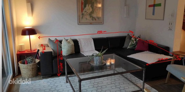 Ledersofa zu verschenken