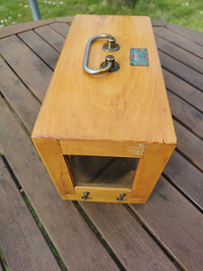 Antiikne barograaf, "Gidromet Instruments" tehasest, Riia. V (4 foto / 8)
