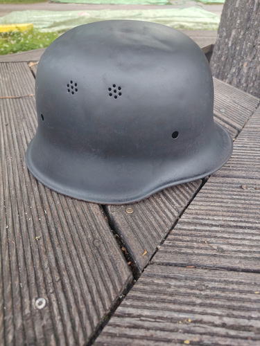 Saksa II maailmasõja aegne kiiver (Luftschutz M34 / M38 G)