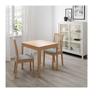 Pikendatav Söögilaud ekedalen ikea 80/120x70 (1 foto / 5)