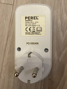 Ülepingekaitsega elektri + internetikaabli pistik (2 foto / 2)