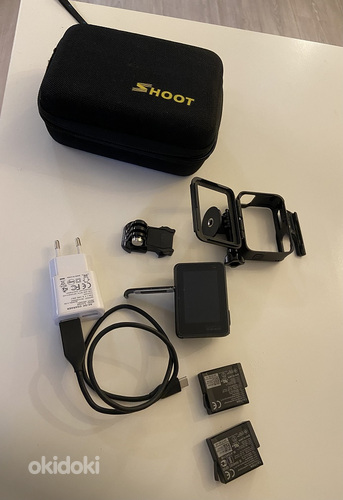 GoPro HERO 5 BLACK (кейс для переноски, 2 аккумулятора, 2 крепления, зарядное устройство) (фото #2)