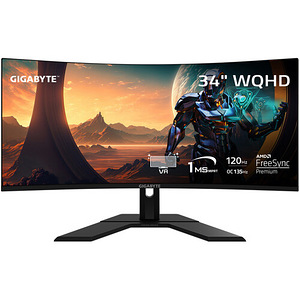 34" curved gaming kuvar Gigabyte G34WQC (1 foto / 5)