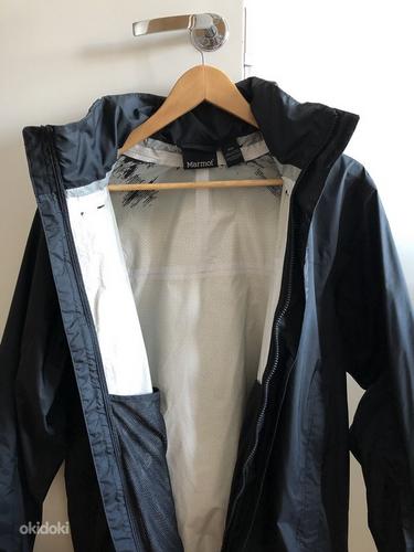 Marmot Precip куртка дождевик, M, черная (фото #3)