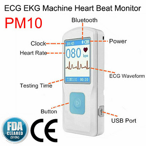 Bluetooth elektrokardiograaf/EKG.UUS! (2 foto / 8)