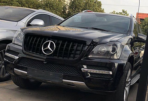 Решётки радиатора Mercedes Benz GL X164 GT AMG 2006-2009 (8 фото из 9)
