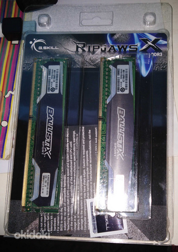 Crucial Ballistix 16 ГБ 4x4 ГБ DDR3 XMP (фото #1)