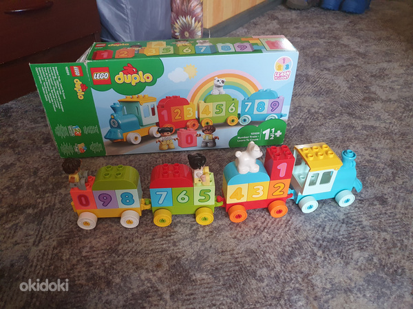Lego Duplo числовой поезд
