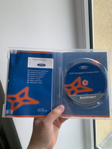 Ford TravelPilot NX Navigation DVD Europe 2007