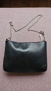 Jigsaw leather clutch (1 foto / 5)