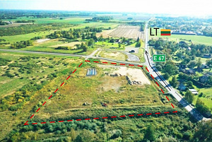 Zemes gabals Bauskā ar gatavu infrastruktūru (1 foto no 14)