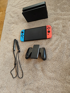 Nintendo switch oled 64gb sinine punane (2 foto / 5)