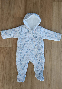 Beebi vatt-kombinesoon trukknööpidega, Mothercare (1 foto / 1)