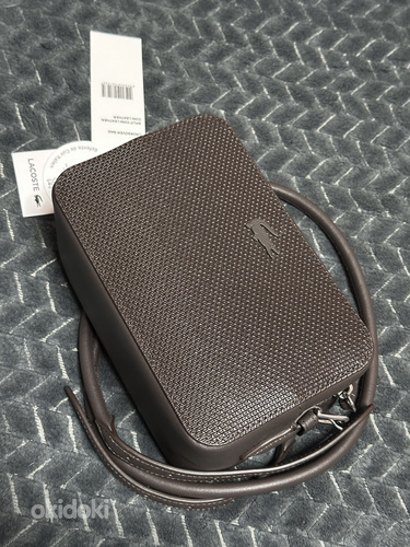 Lacoste brown leather bag