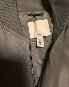 Bomber jacket hm xs oversize down feather (4 foto / 7)