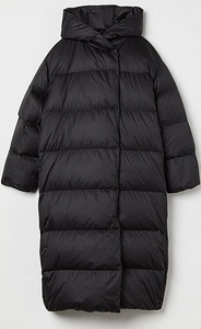 Oversized down feather puffer hm xs (1 foto / 2)