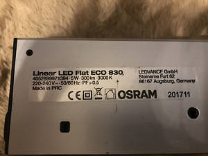 LEDVANCE Linear LED Flat ECO (5W 3000K) (3 foto / 4)