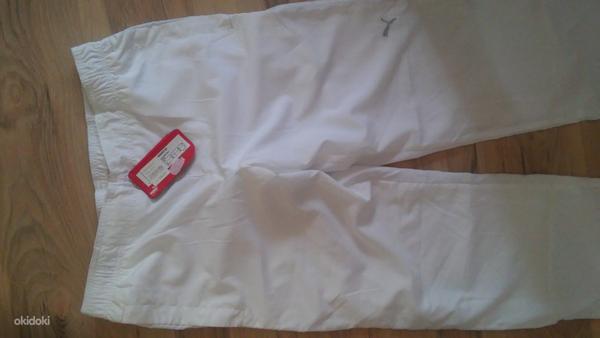 Puma новые белые штаны M (фото #2)