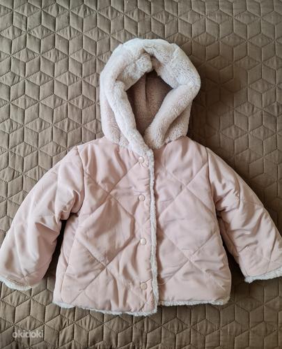 Тёплая куртка ZARA 6-9 месяцев, 74 см (фото #2)