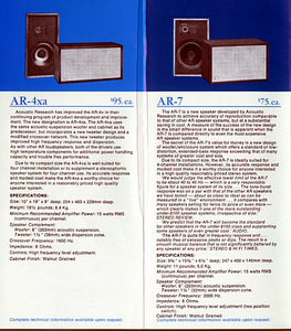 Acoustic Research AR-4xa vintage Hi-Fi riiulikõlarid (9 foto / 10)